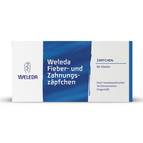 WELEDA Fieber- und Zahnungszäpfchen