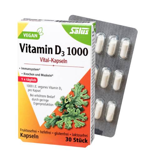 VITAMIN D3 1000 vegan Vital-Kapseln Salus