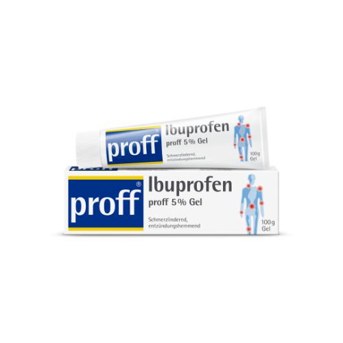 IBUPROFEN proff 5% Gel
