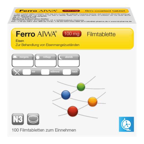 FERRO AIWA 100 mg Filmtabletten