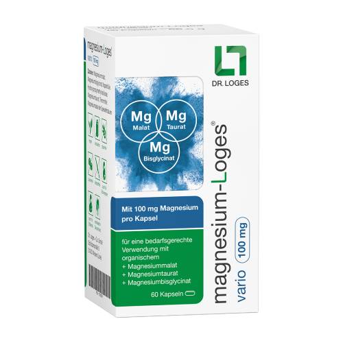 MAGNESIUM-LOGES vario 100 mg Kapseln