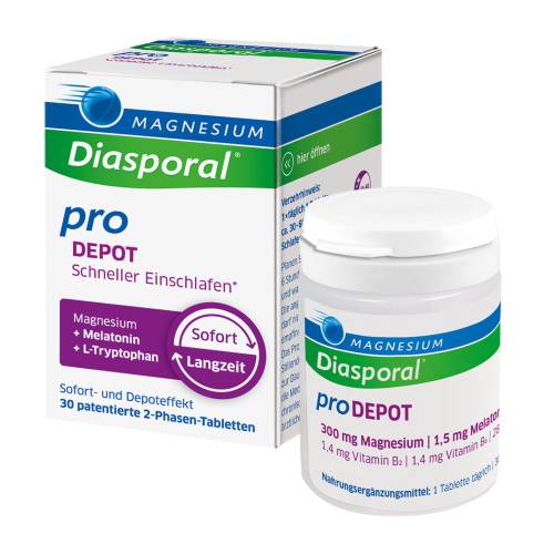 MAGNESIUM DIASPORAL pro DEPOT Schneller Einschlaf.